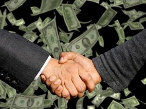 handshake trade business